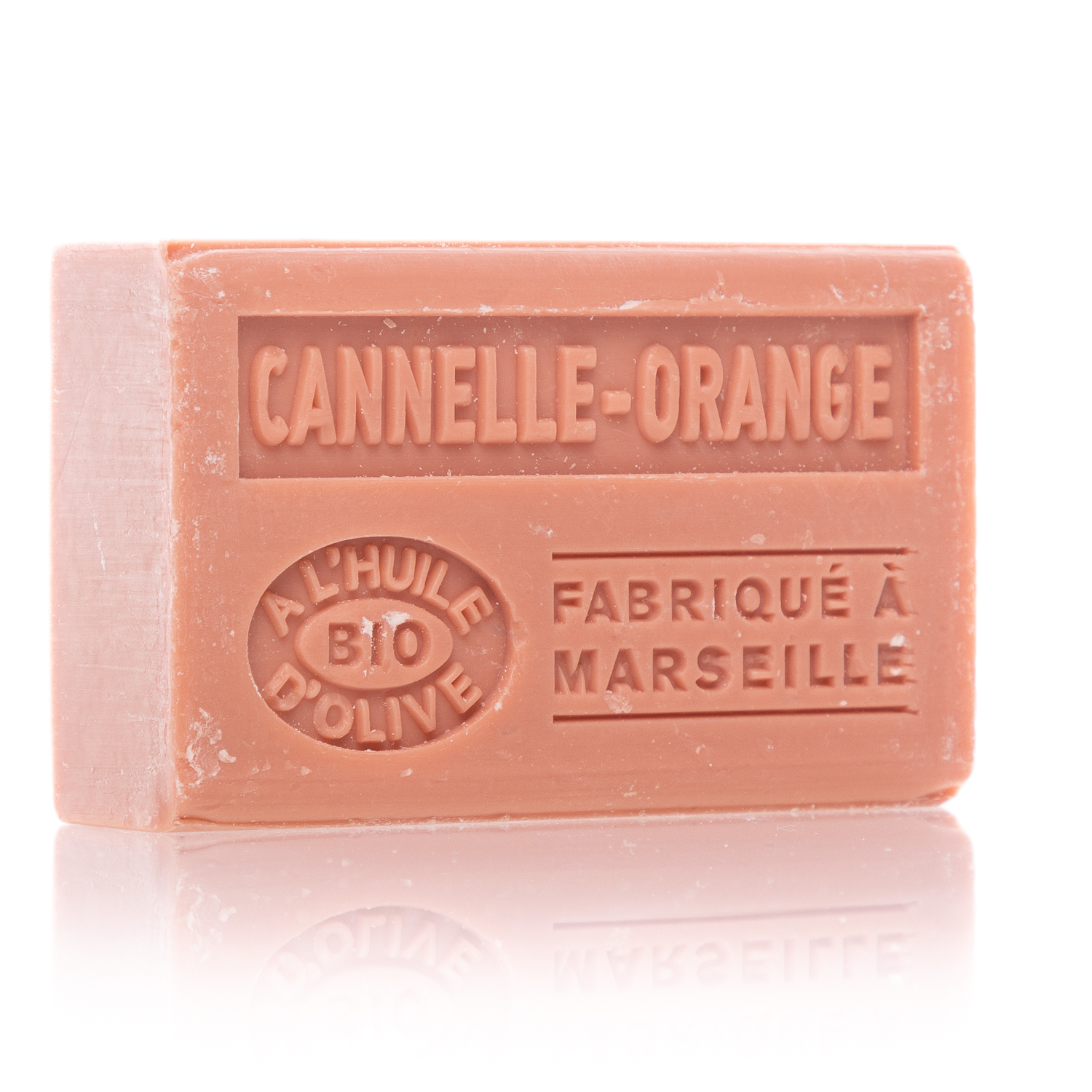 EXFOLIATING CINNAMON-ORANGE SOAP - ENRICHED WITH ORGANIC OLIVE OIL