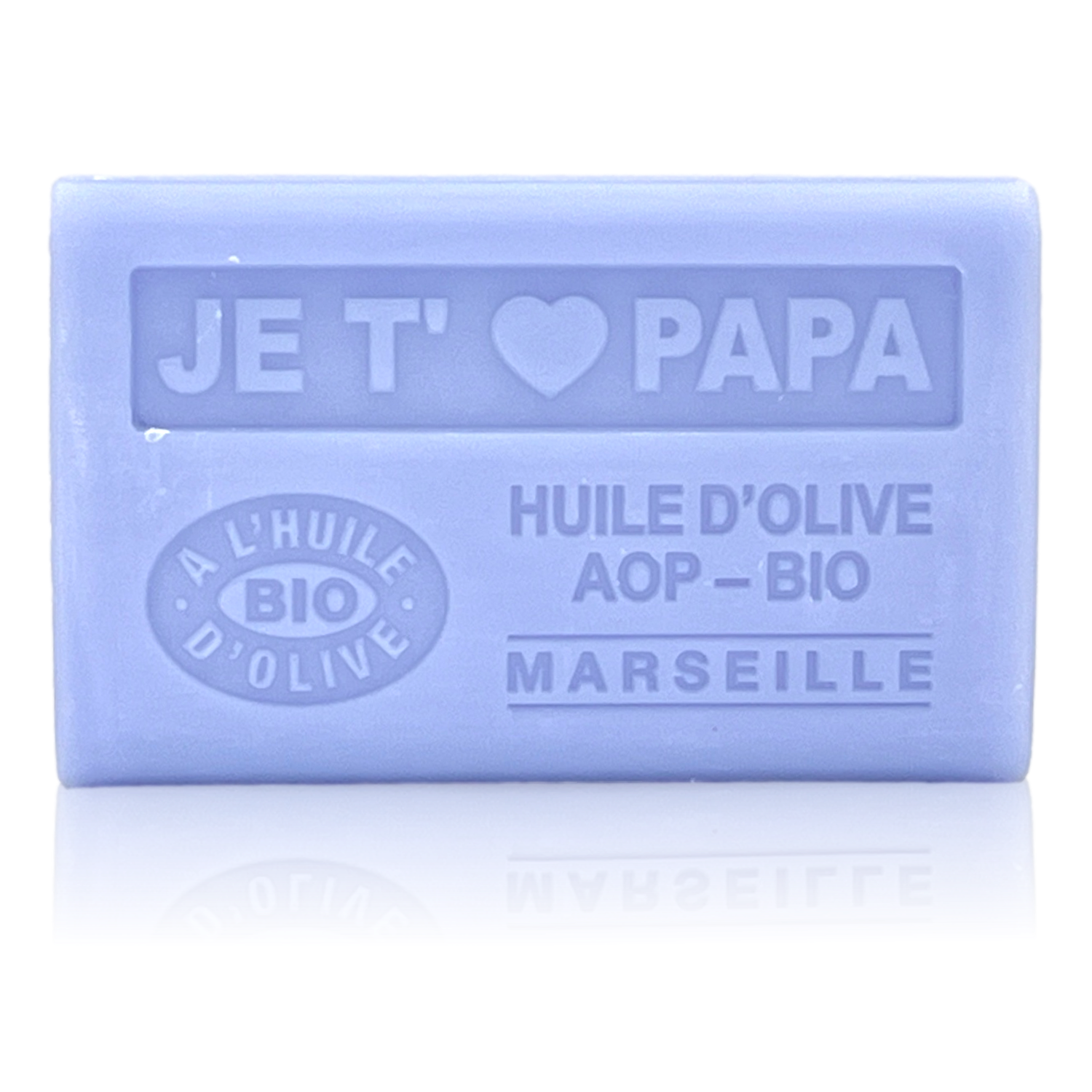 SAVON À L'HUILE D'OLIVE AOP - BIO JE T'AIME PAPA
