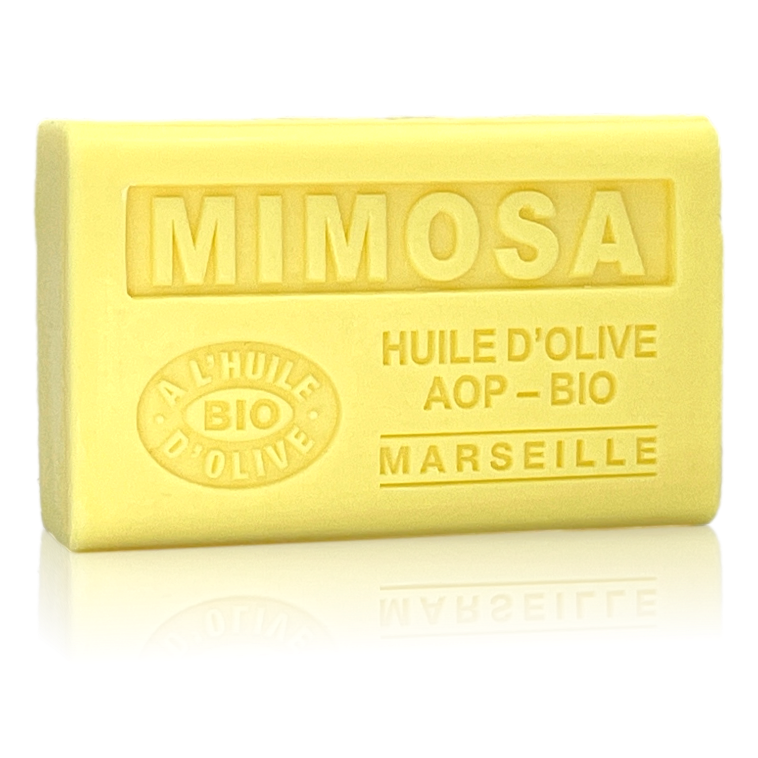 SAVON À L'HUILE D'OLIVE BIO MIMOSA