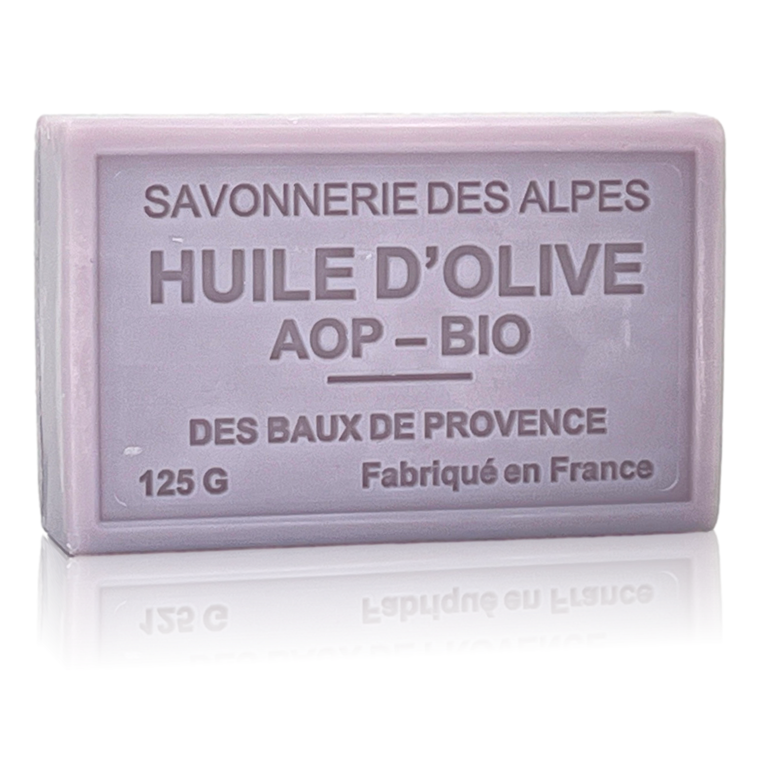 SAVON À L'HUILE D'OLIVE BIO LAVANDE FIGUE