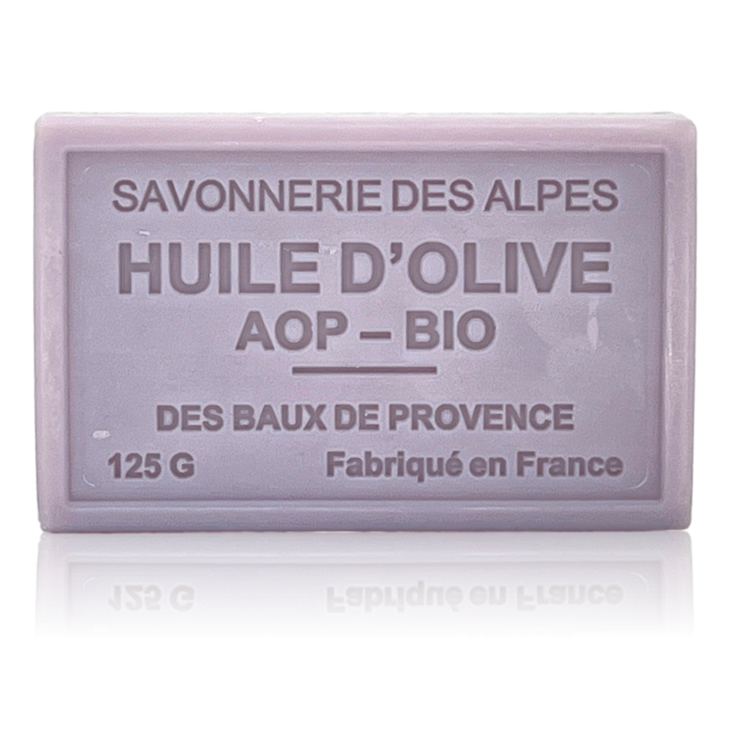 SAVON À L'HUILE D'OLIVE BIO LAVANDE FIGUE