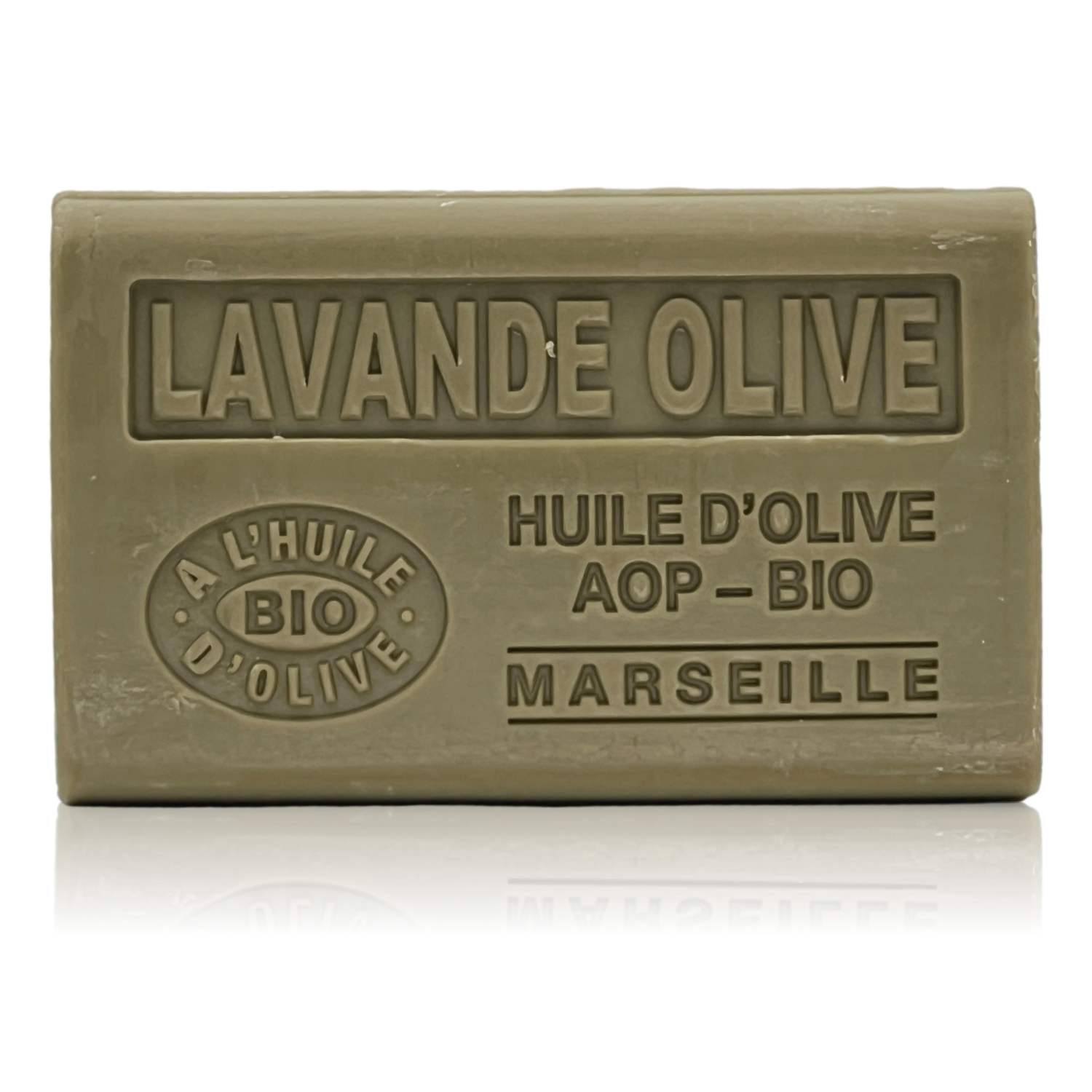SAVON À L'HUILE D'OLIVE BIO LAVANDE-OLIVE