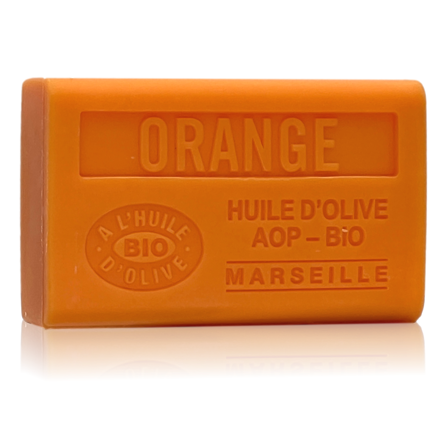 ORANGE SOAP - ENRICHED WITH ORGANIC OLIVE OIL