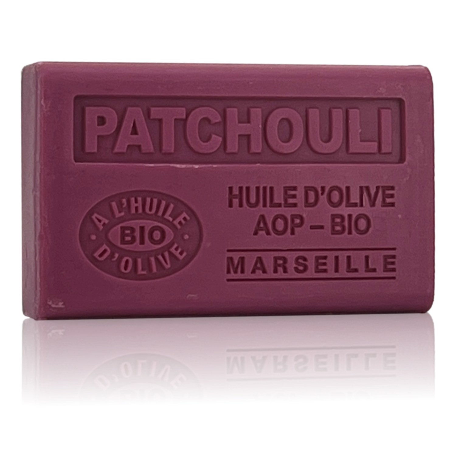 PATCHOULI SOAP - ENRICHED WITH ORGANIC OLIVE OIL