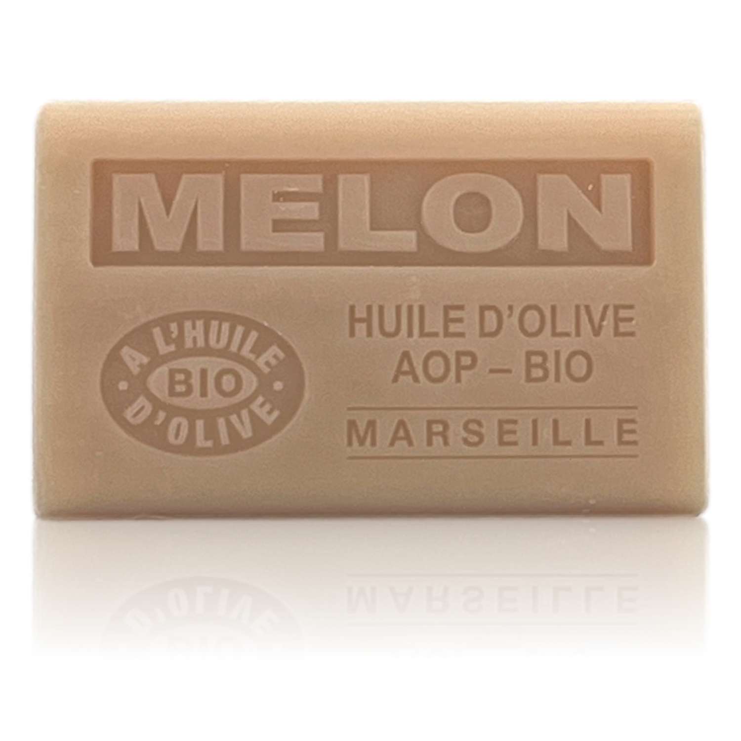 SAVON À L'HUILE D'OLIVE AOP-BIO MELON