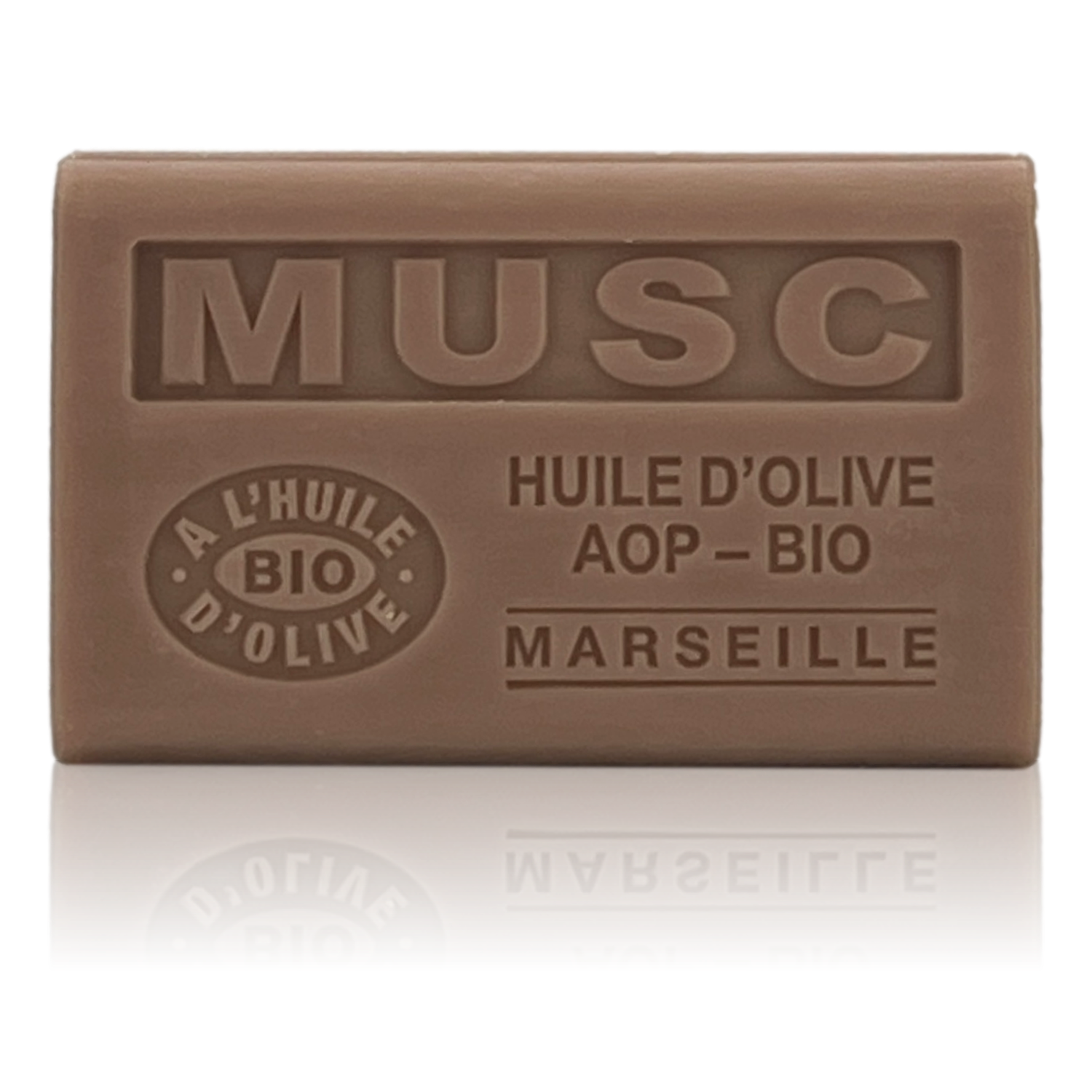 SAVON À L'HUILE D'OLIVE BIO MUSC
