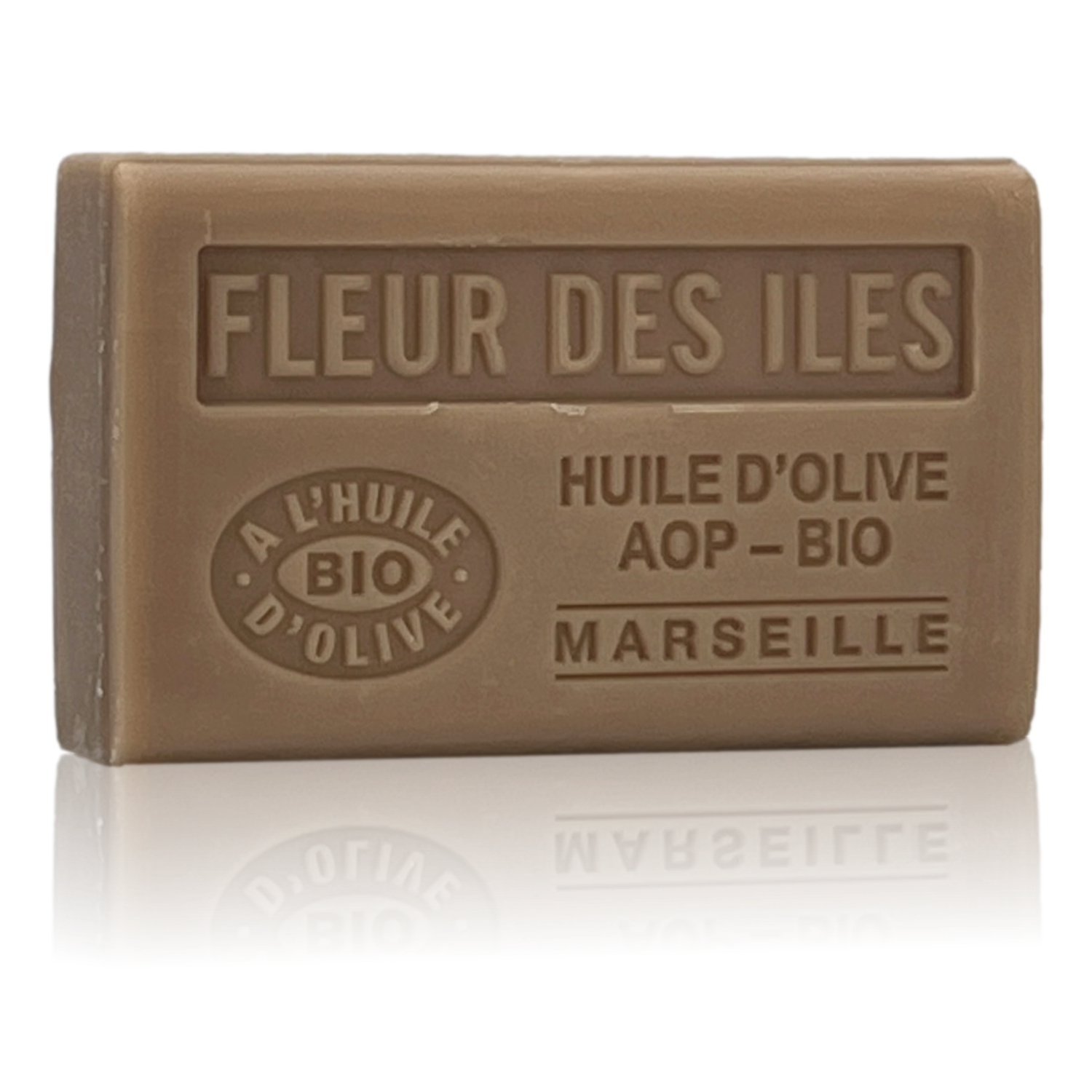 SAVON À L'HUILE D'OLIVE AOP-BIO FLEUR DES ILES