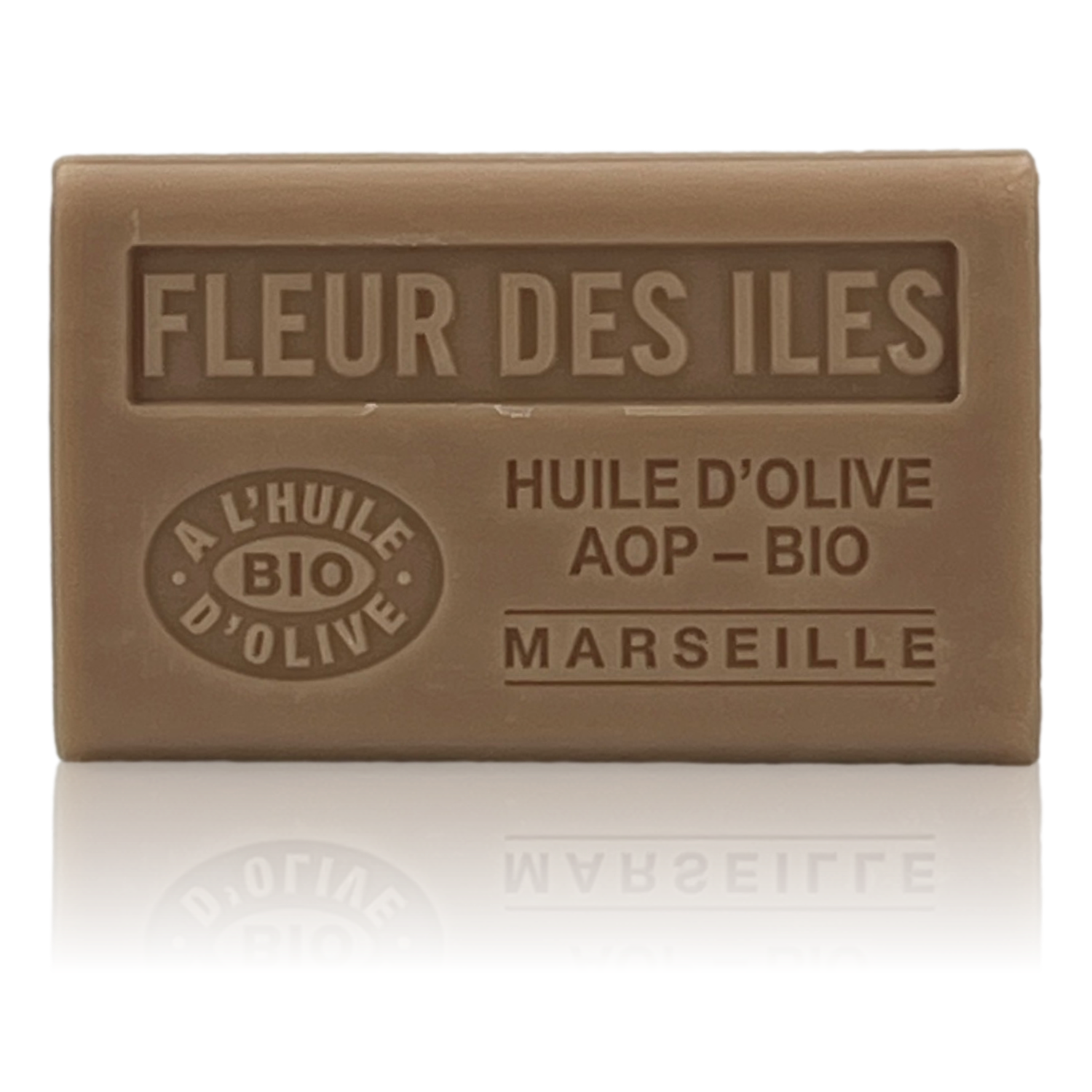 SAVON À L'HUILE D'OLIVE AOP-BIO FLEUR DES ILES