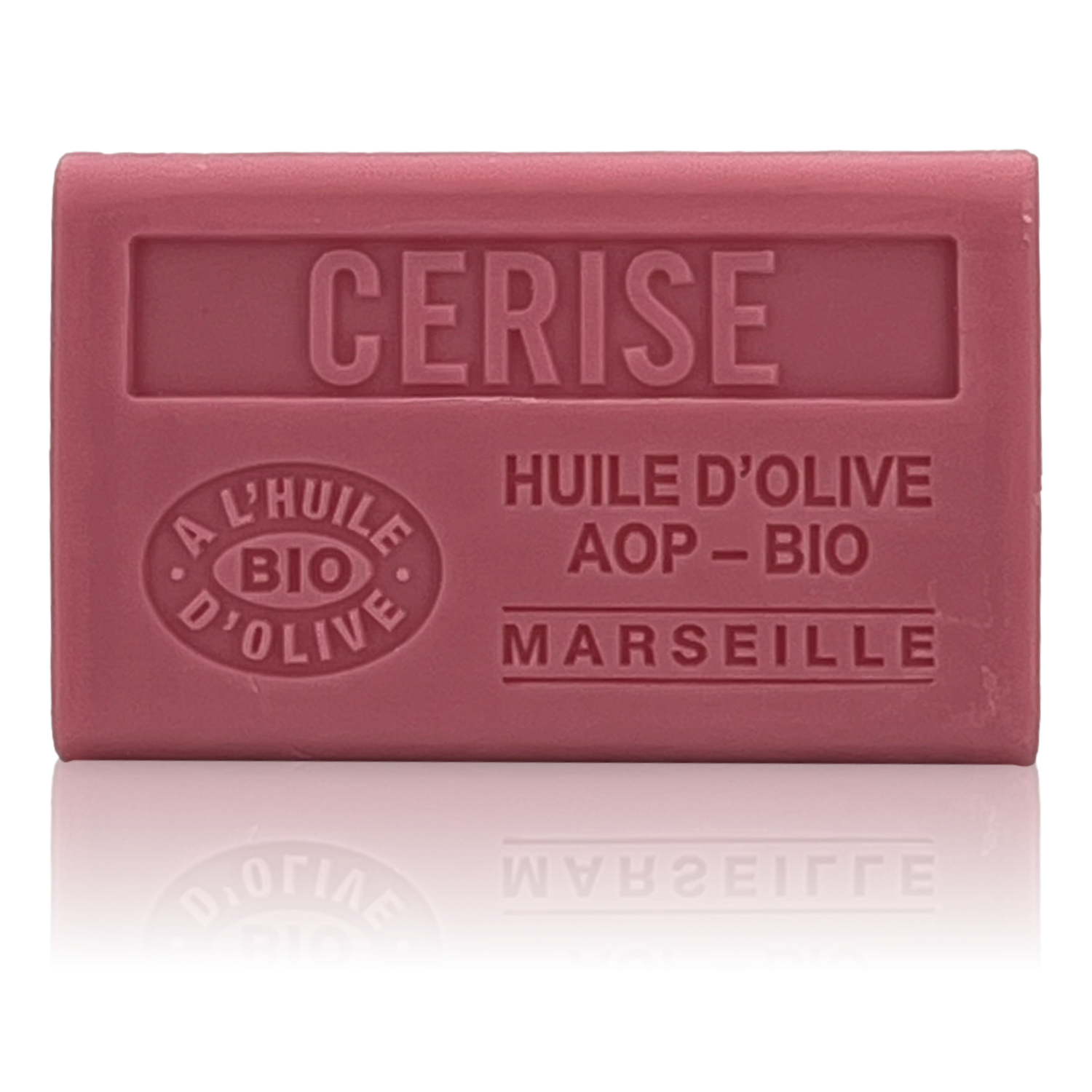 SAVON À L'HUILE D'OLIVE BIO CERISE