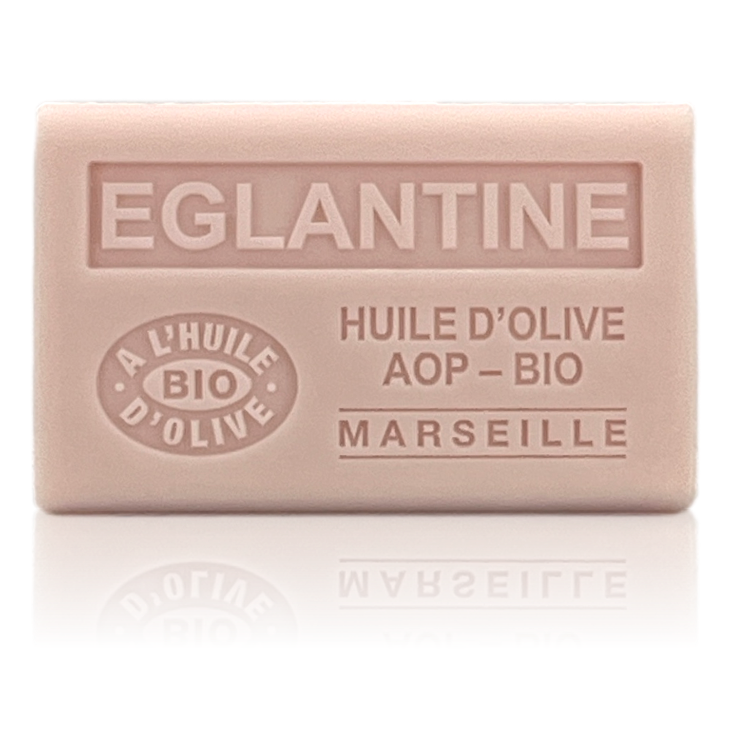 SAVON À L'HUILE D'OLIVE AOP-BIO EGLANTINE