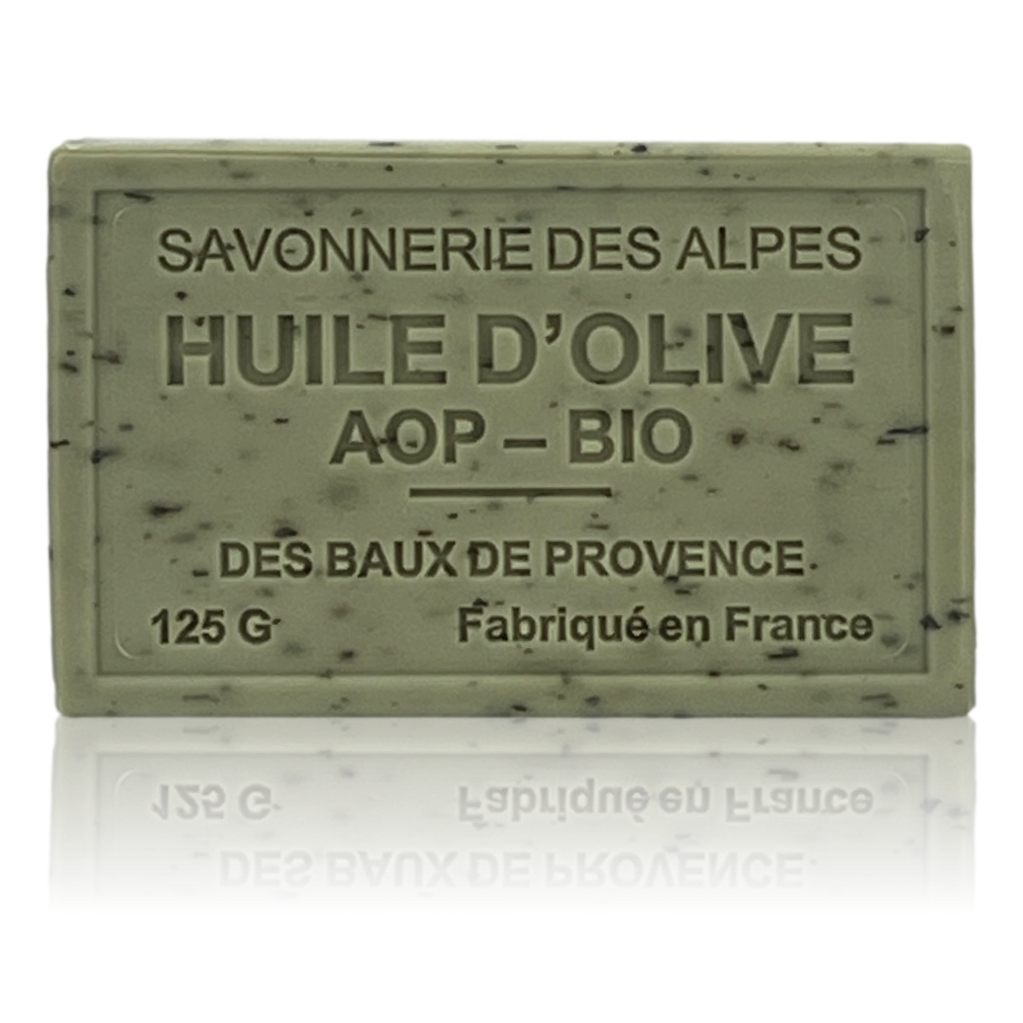 SAVON À L'HUILE D'OLIVE BIO EUCALYPTUS EXFOLIANT