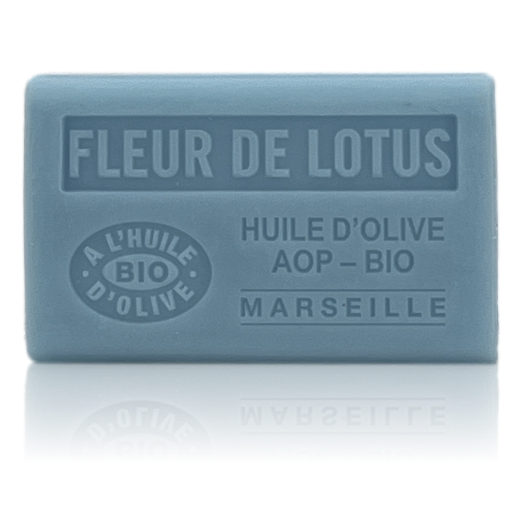 SAVON À L'HUILE D'OLIVE BIO FLEUR DE LOTUS