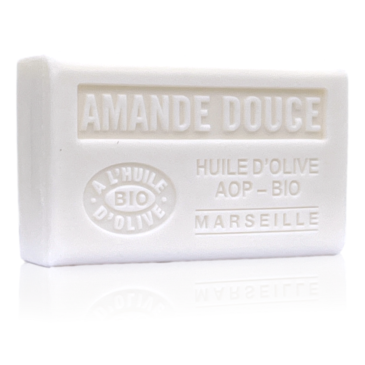 SAVON À L'HUILE D'OLIVE BIO AMANDE DOUCE