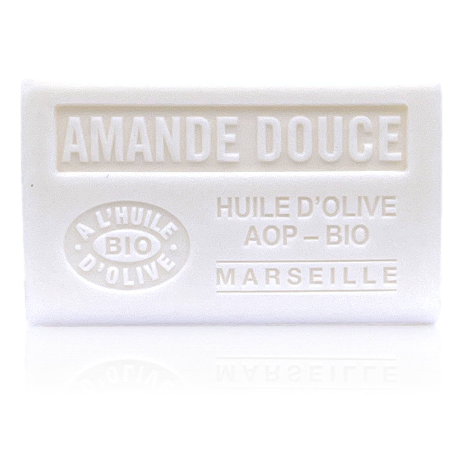 SAVON À L'HUILE D'OLIVE BIO AMANDE DOUCE