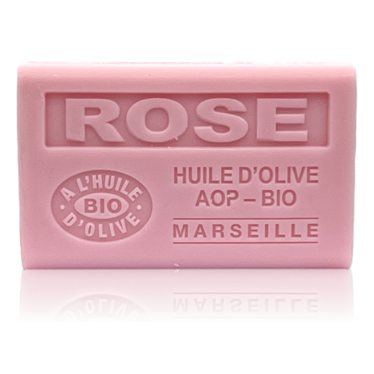 SAVON À L'HUILE D'OLIVE AOP - BIO ROSE