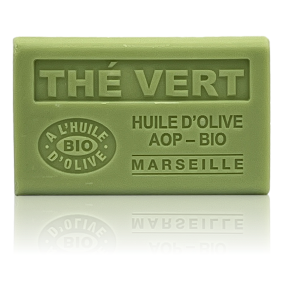 SAVON À L'HUILE D'OLIVE AOP - BIO THE VERT